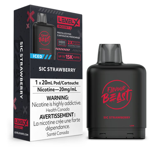 Flavour Beast Level X 15K - sic strawberry